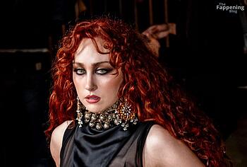 Chappell Roan Bare Tits And Lingerie Public Photos