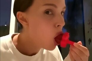 Natalie Portman Films Herself Masturbating And Sucking On A Sex Toy