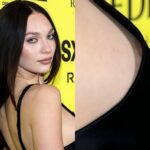 Maddie Ziegler Areola Slip And See Thru Nip Display