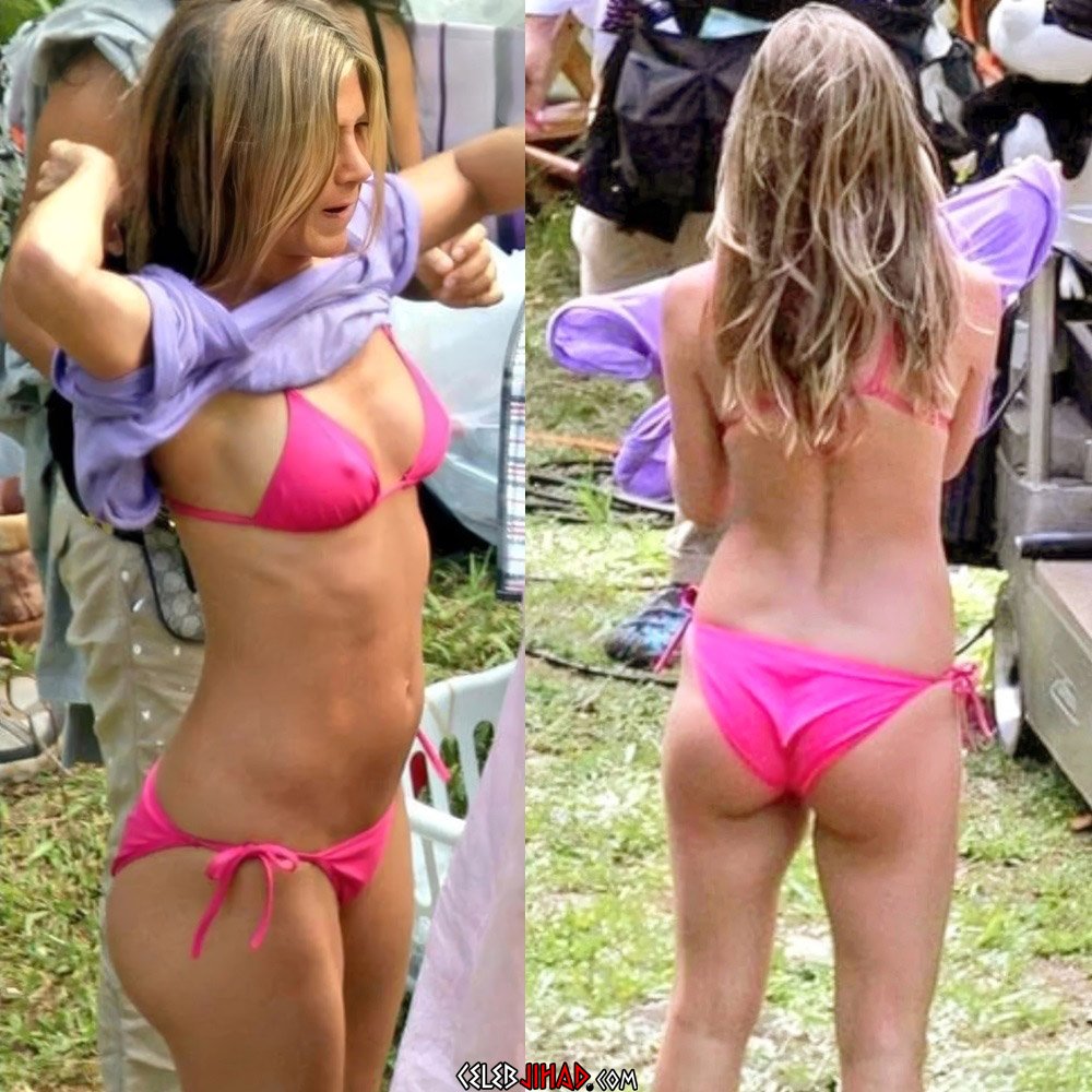 Jennifer Aniston bikini ass